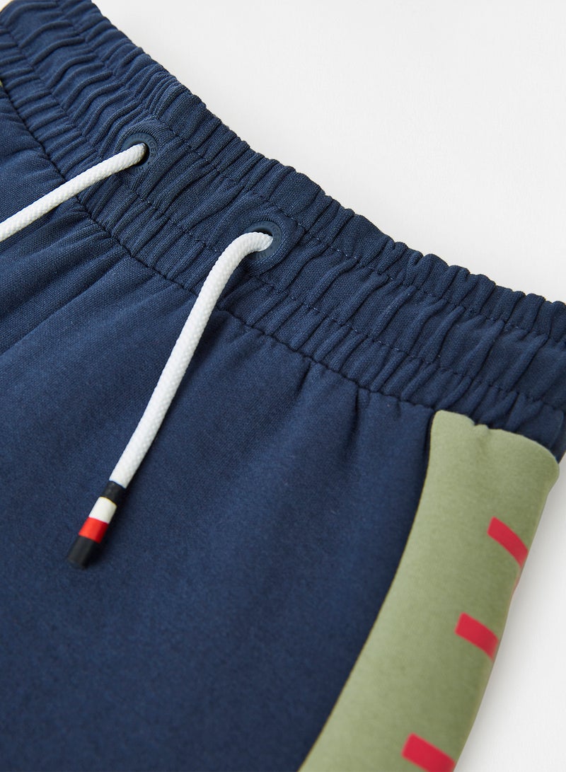 TOMMY HILFIGER - Boys Colourblock Joggers Multicolour - Image 1