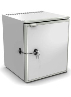 XiuWoo 2-Piece Fridge Freezer Door Lock With 4 Keys Black  - Image 3