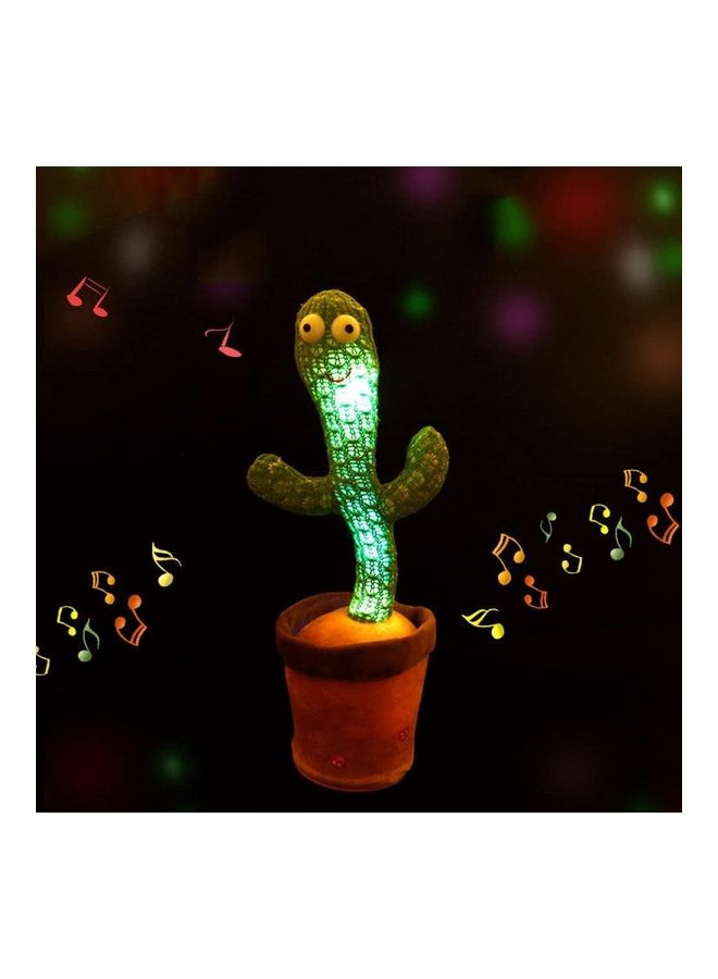 شو وو لعبة محشوة مخملية بنمط راقص على شكل صبار - Image 3