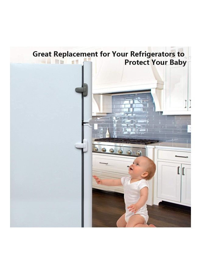 XiuWoo - Baby Safety Freezer Door Lock Grey - Image 1