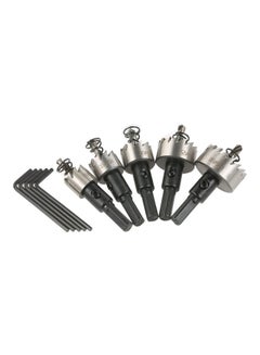 Generic 5-Piece HSS Hole Saw With Separate Storage Case And Wrenches Set Silver 15.00X3.50X10.50cm  - Image 5