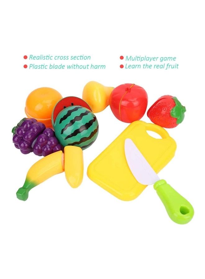 XiuWoo 9-Piece Fruits And Vegetables Cutting Toys - Image 2
