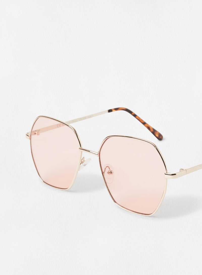 Reserved Women's Hexagon Sunglasses - Image 3