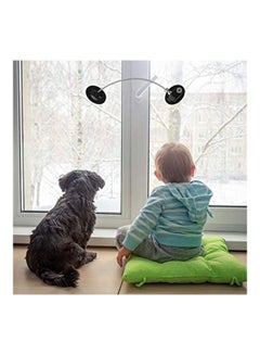 XiuWoo 2-Piece Refrigerator Door Lock With 4 Keys Black  - Image 5