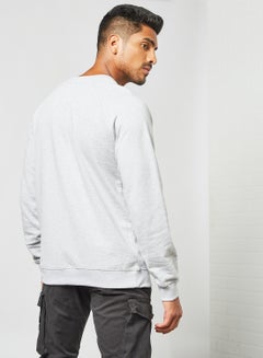 DEDICATED Peanuts Logo Sweatshirt Grey  - Image 3