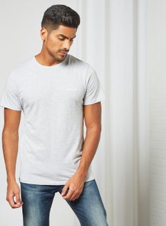 Logo Print T-Shirt Grey