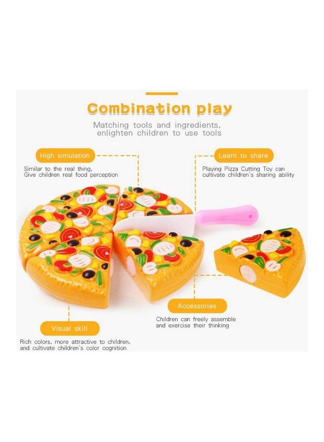 XiuWoo 7-Piece Pizza Food Toy Set - Image 4
