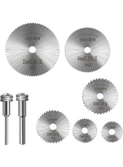 Generic 6-Piece Stainless Steel Saw Blades with 2 Sharp Silver  - Image 1