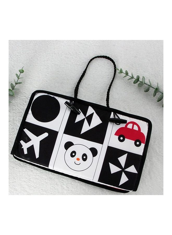 XiuWoo Tummy Time Floor Mirror With Crinkle Cloth Book  - Image 2