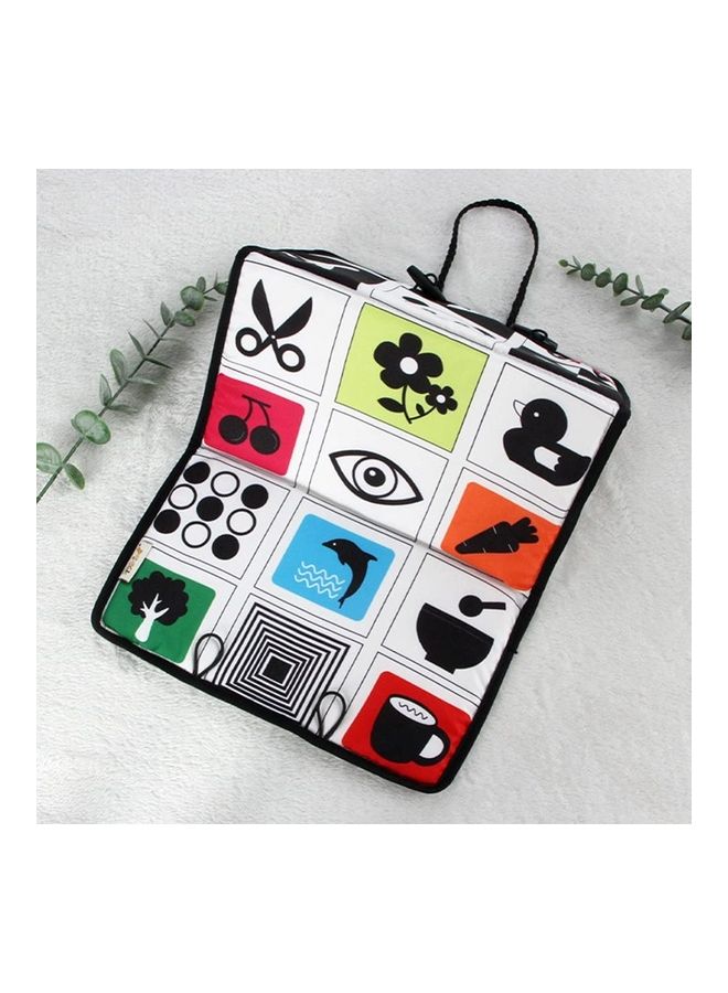 XiuWoo Tummy Time Floor Mirror With Crinkle Cloth Book  - Image 3