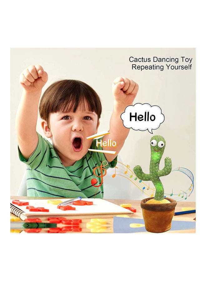 XiuWoo Cactus Plush Stuffed Toy With Music - Image 4