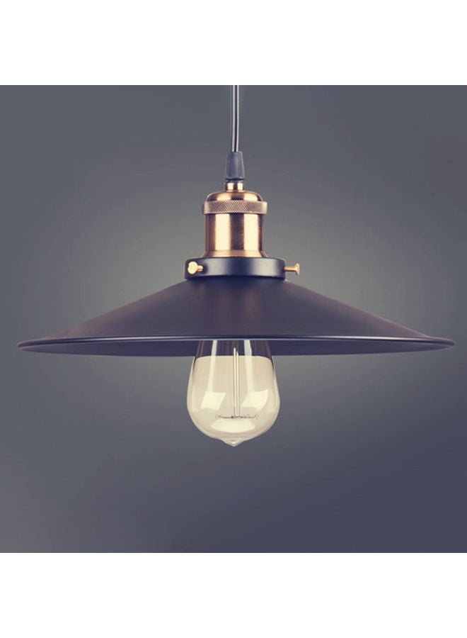 American Style Retro Ceiling Lamp Black/Gold 13x10x23cm  - Image 4