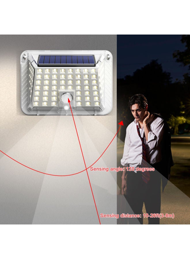 Outdoor Wireless LED Solar Motion Sensor Lights Multicolour