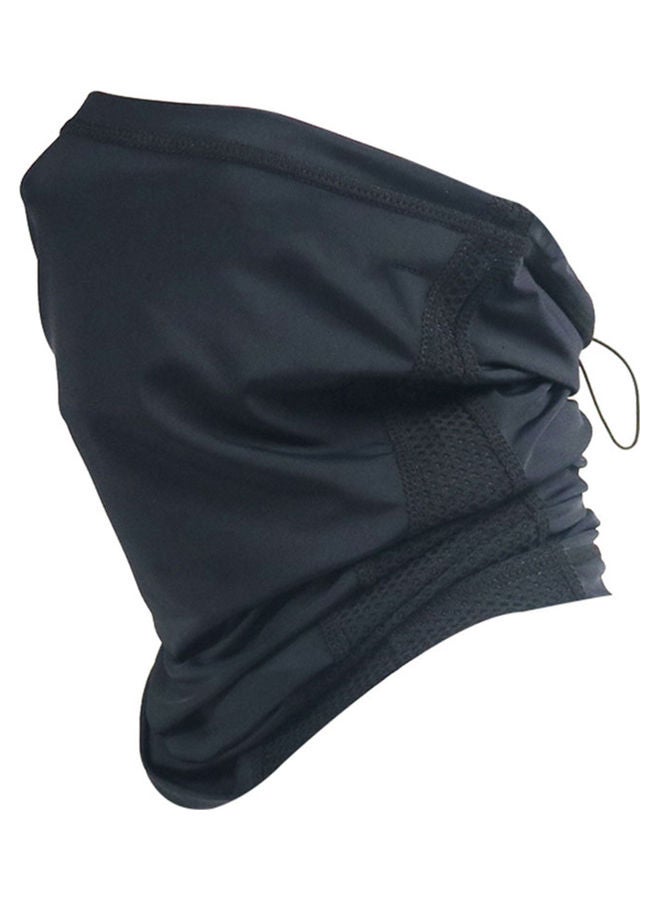 قناع وجه أسود خفيف الوزن للحماية من الشمس - Image 1