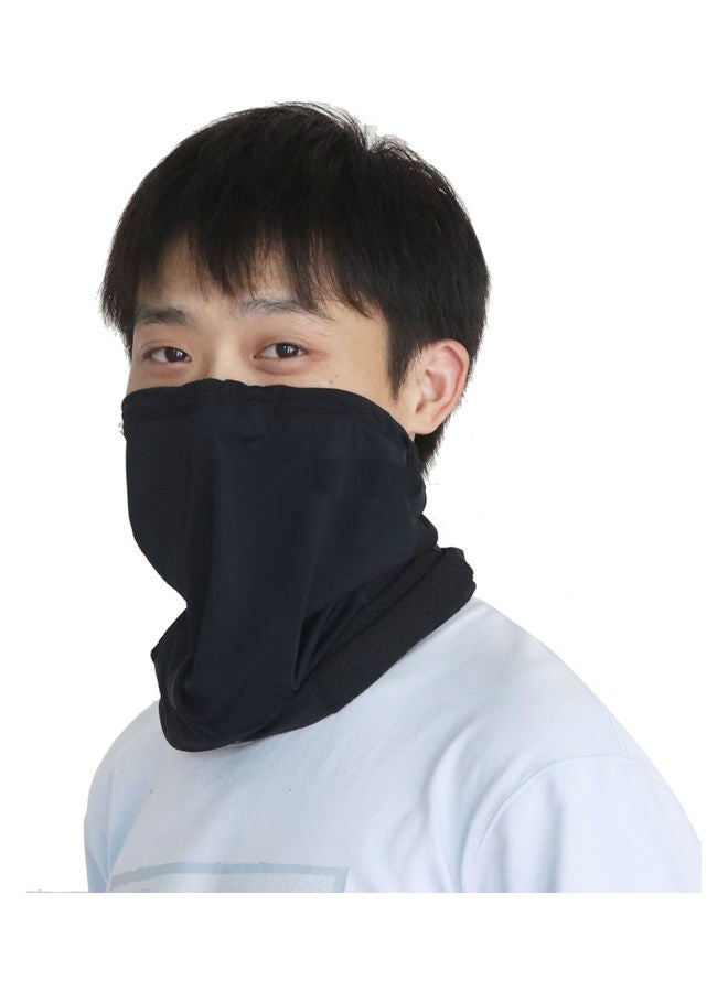 قناع وجه أسود خفيف الوزن للحماية من الشمس - Image 4