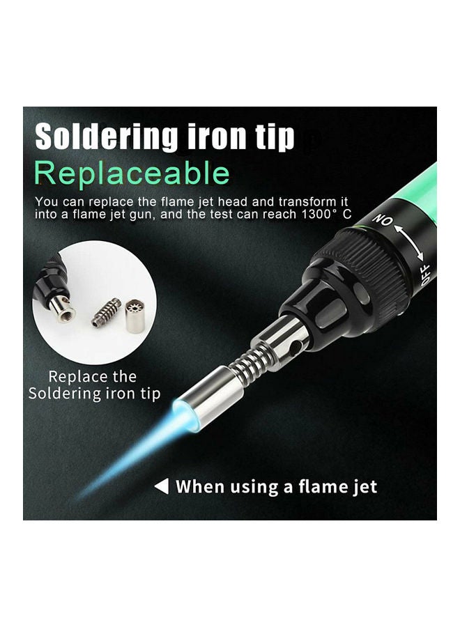 Cordless Refillable Gas Soldering Iron Pen Kit Multicolour - Image 2
