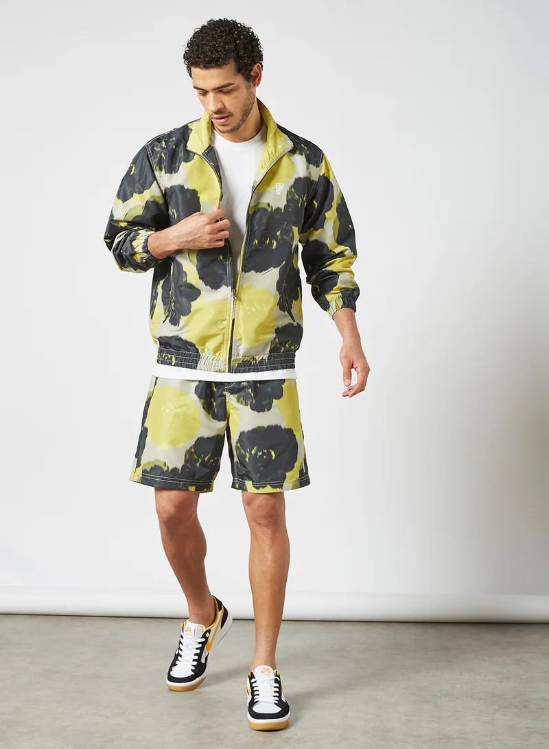 HUF Hamptons Floral Beach Jacket Multicolour