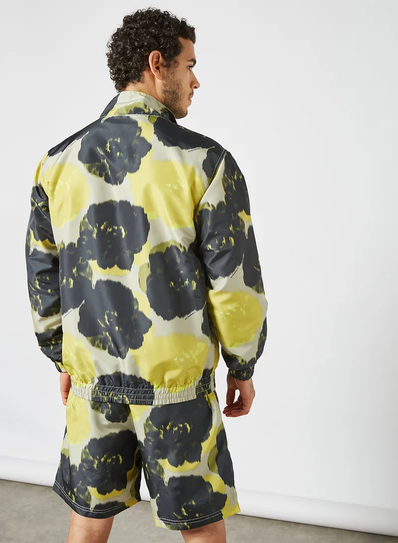 HUF Hamptons Floral Beach Jacket Multicolour