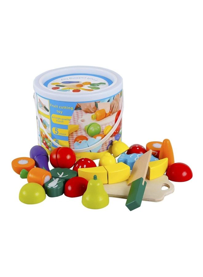 XiuWoo Fruits And Vegetables Cutting Toys - Image 1