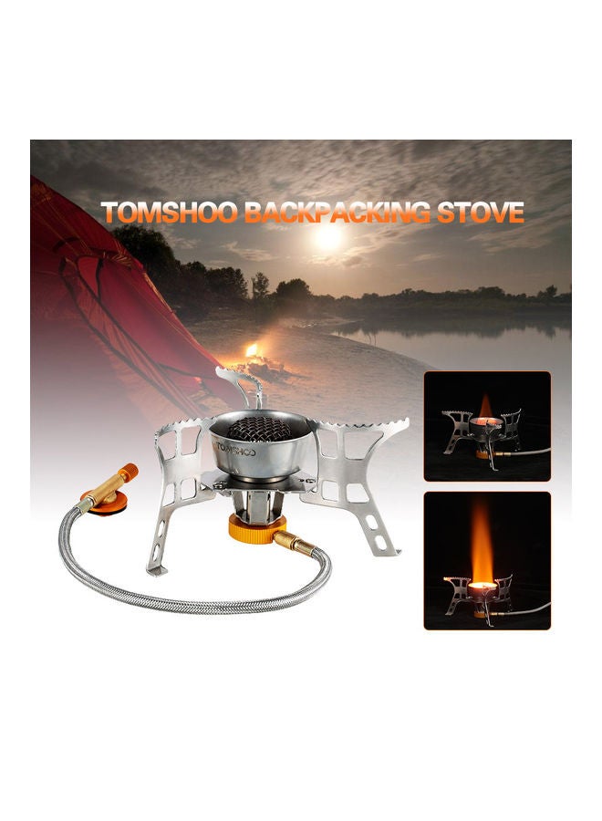 TOMSHOO - Windproof Camping Stove 9.7 x 9 x 9cm - Image 1