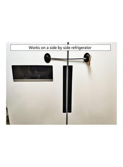 XiuWoo 6-Piece Refrigerator Door Lock With 4 keys Black  - Image 4