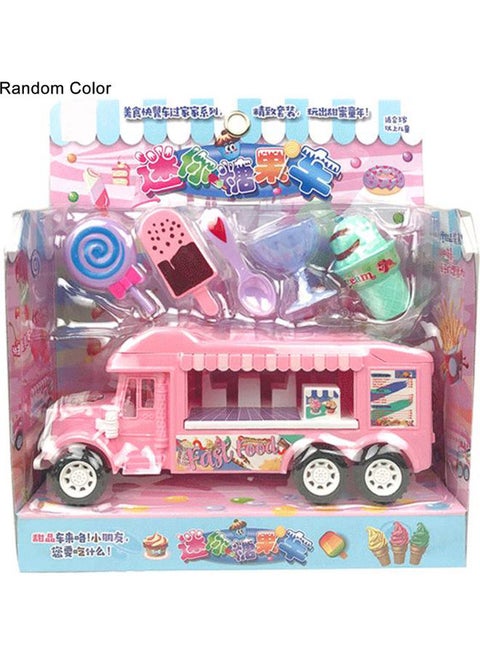 Simulation Dessert Ice Cream Cart Toy for Kid