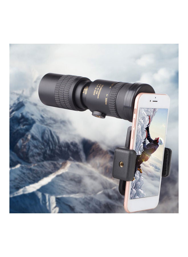 Generic 10-300X40mm BAK4 Prism Monocular with Smartphone Holder and Tripod - Image 2