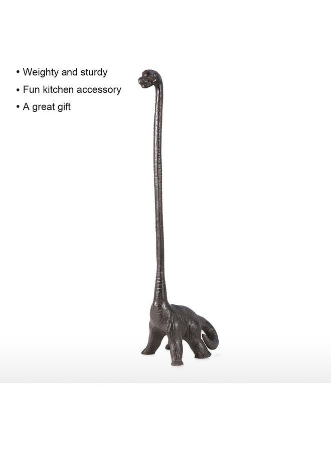 TOOARTS Dinosaur Holder with Free-Standing Design Dark Grey - Image 4