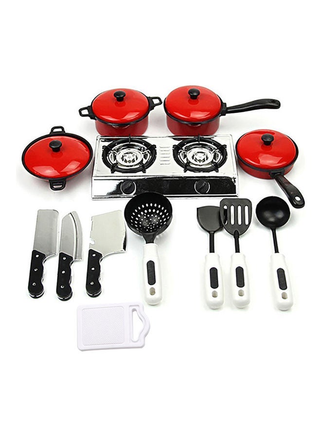13-Piece Cooking Utensil Toy Kit for Kids - Image 1