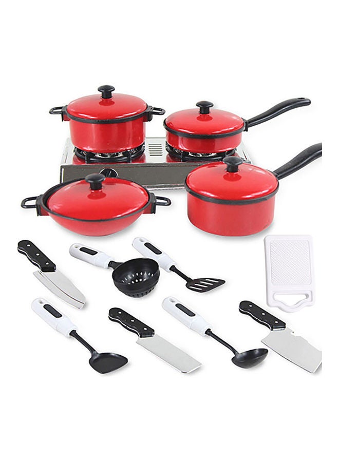 13-Piece Cooking Utensil Toy Kit for Kids - Image 2