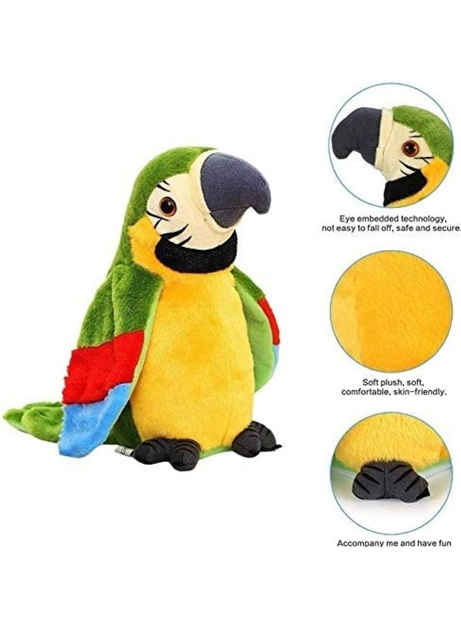 XiuWoo Talking Parrot Plush Toy - Image 2