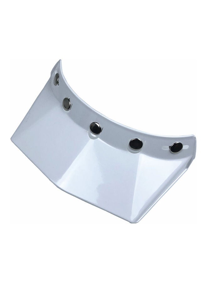 Generic Universal Snap Visor for Open Face Motorcycle Helmet  - Image 1