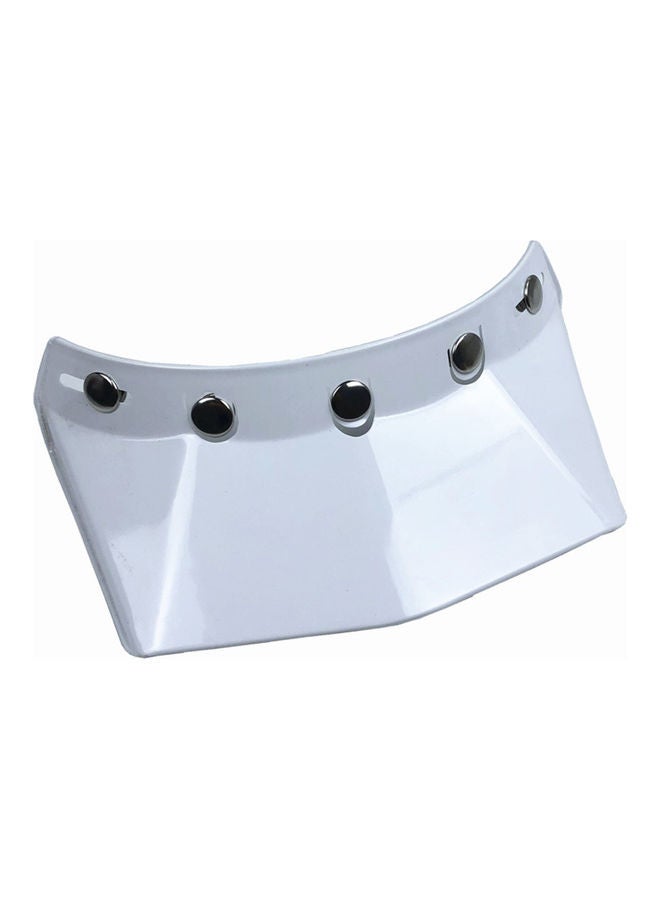Generic Universal Snap Visor for Open Face Motorcycle Helmet  - Image 3