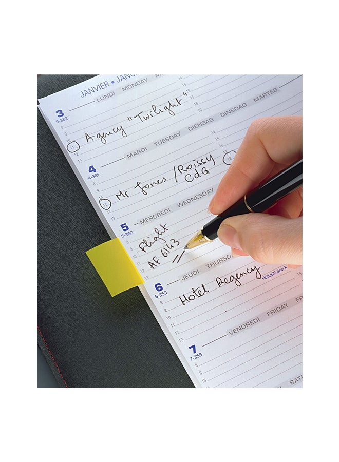 3M 50-Piece Per Dispenser Post It Flags Black/Red/Clear - Image 5