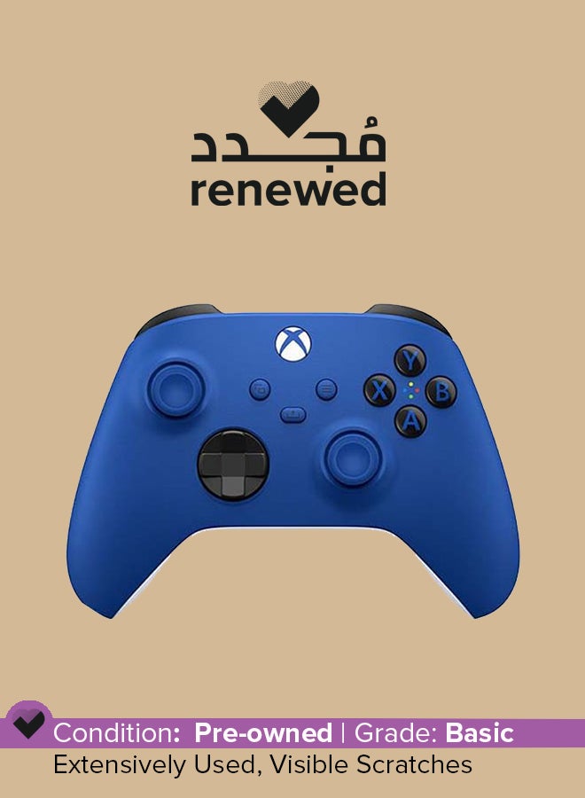 Microsoft Renewed - Xbox Series Wireless Controller Blue - Image 1