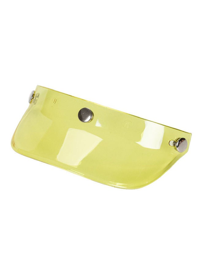 Generic Universal Snap Visor for Open Face Motorcycle Helmet - Image 2
