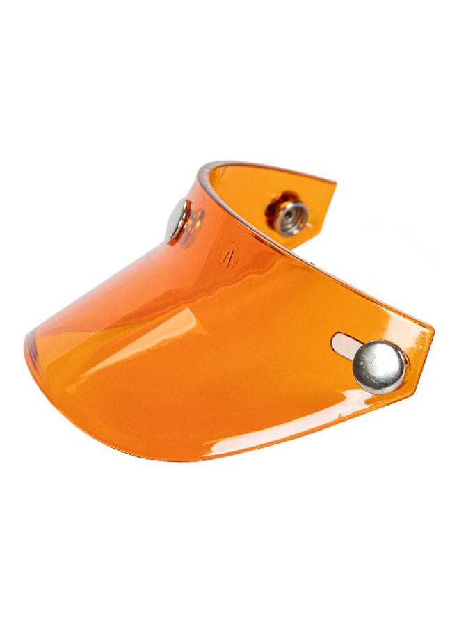 Generic - Universal Snap Visor for Open Face Motorcycle Helmet - Image 1