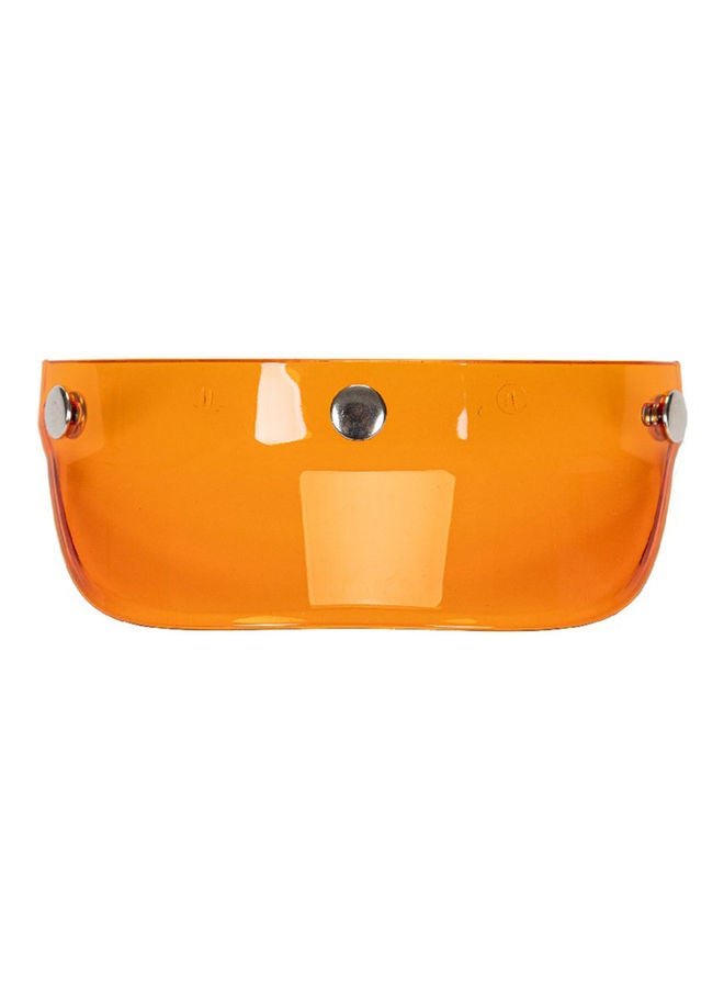 Generic - Universal Snap Visor for Open Face Motorcycle Helmet - Image 1