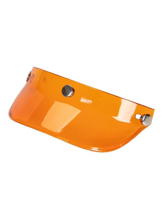 Generic - Universal Snap Visor for Open Face Motorcycle Helmet - Image 1