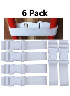 XiuWoo 6-Piece Childproof Refrigerator Handles Latch Lock White  - Image 5