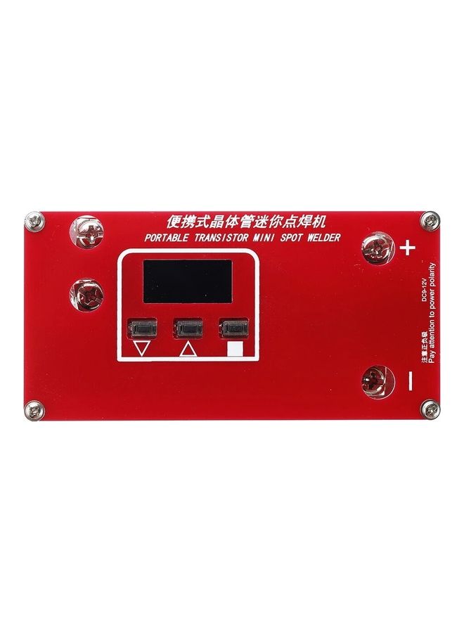 KKmoon Portable Crystal Valve Mini Spot Welding Machine Red - Image 3