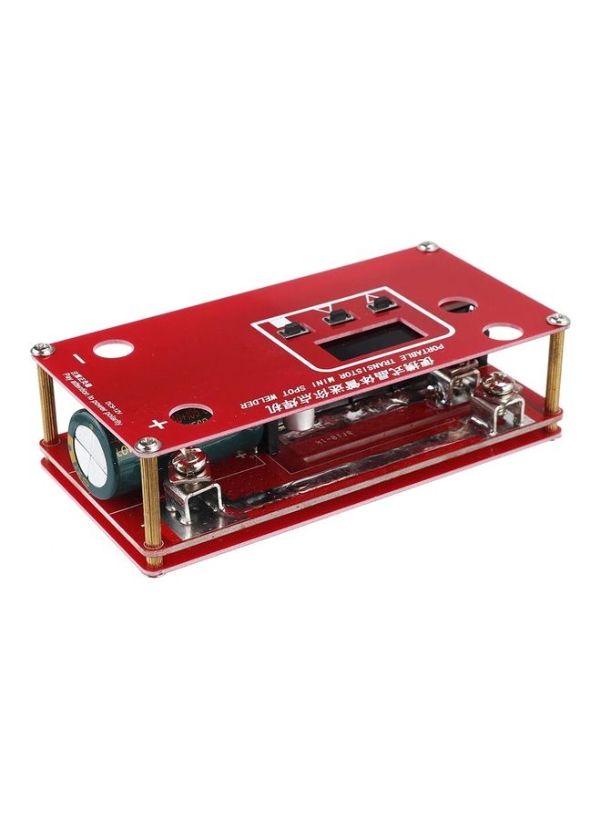 KKmoon Portable Crystal Valve Mini Spot Welding Machine Red - Image 2