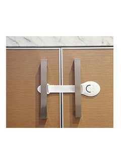 XiuWoo 10-Piece Drawer Door Cabinet Lock White  - Image 3