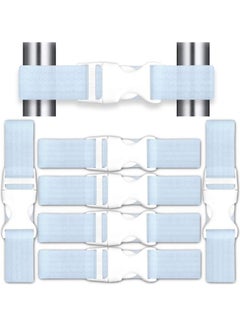 XiuWoo 6-Piece Childproof Refrigerator Handles Latch White  - Image 1