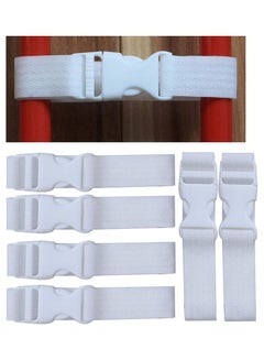XiuWoo 6-Piece Childproof Refrigerator Handles Latch White  - Image 3