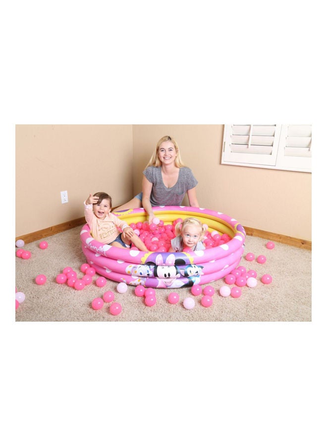 Bestway - Minnie Swimming Pool Round with balls - Image 1