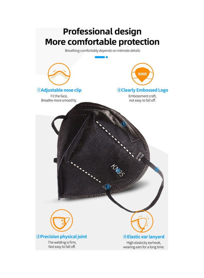 Generic 50-Piece KN95 Protective Mask  - Image 2