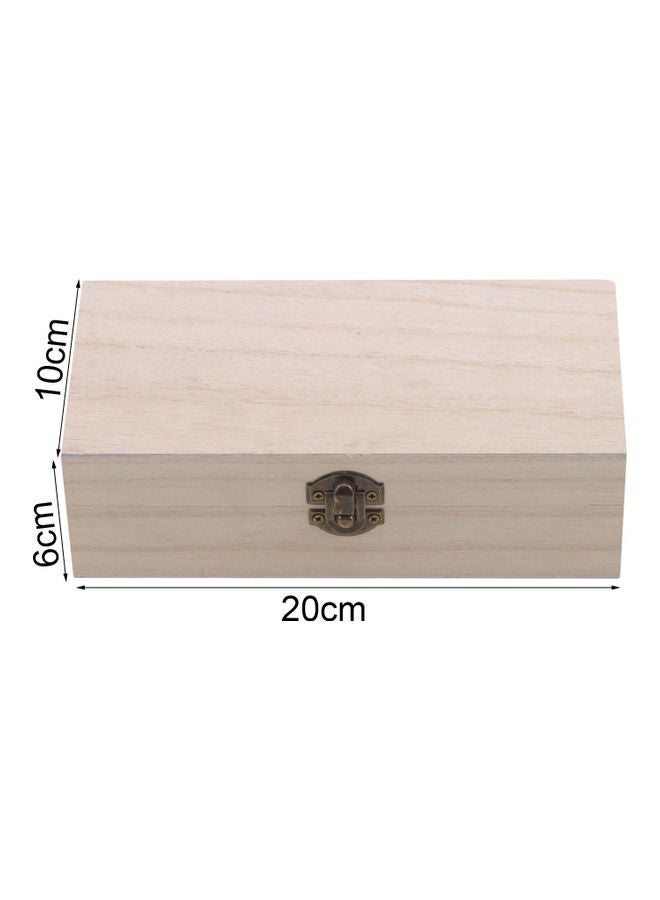 Decorative Retro Wood Box Brown