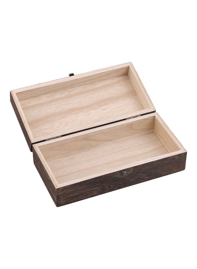 Decorative Retro Wood Box Brown