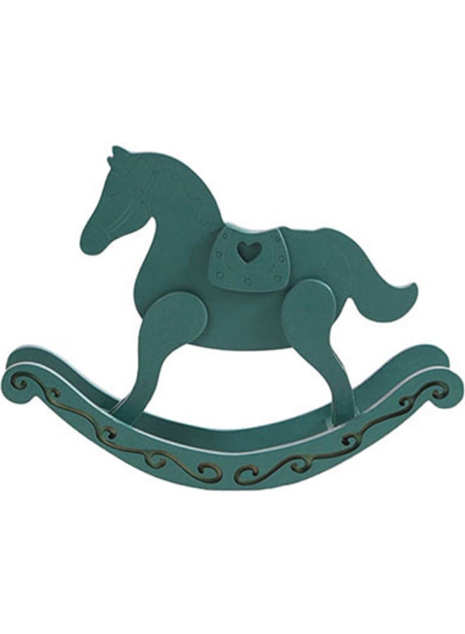 Rocking Horse Decorative Accessory Blue 24x18cm  - Image 1